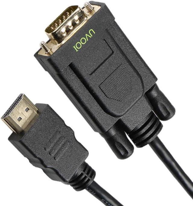 HDMI to VGA Cable 6FT UN Bi-Directional HDMI to VGA 6 Video