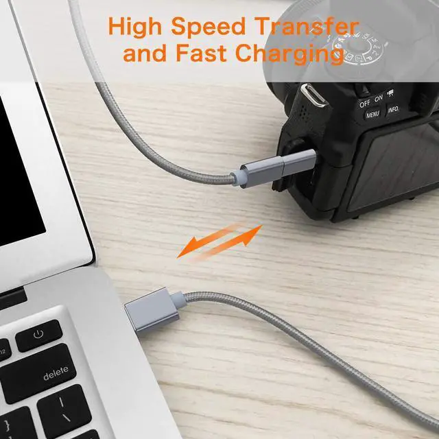 Alt view image 4 of 5 - Micro USB to Mini USB 2.0 Adapter (2-Pack)Micro USB Female to Mini USB 2.0 Male Convert Connector Support Charge & Data Sync Compatible PS3 Controller MP3 Player Dash Cam Digital Camera Hero 3+