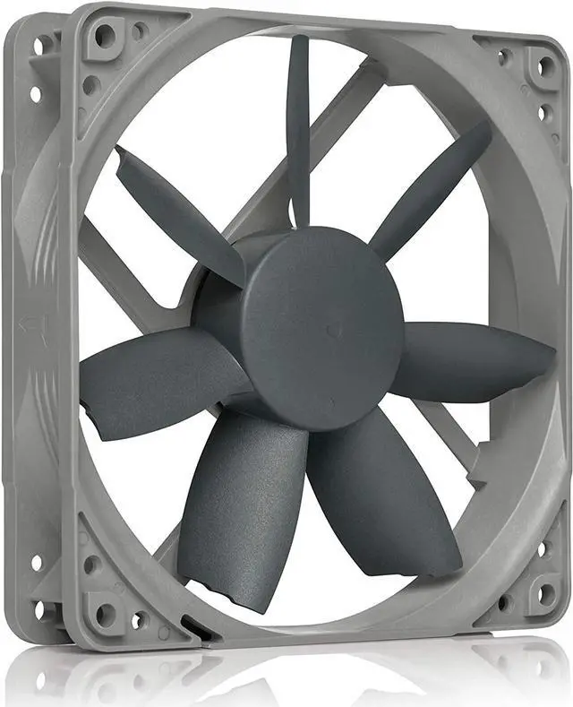 Main image of Noctua NF-S12B redux-700, Ultra Quiet Silent Fan, 3-Pin, 700 RPM (120mm, Grey)
