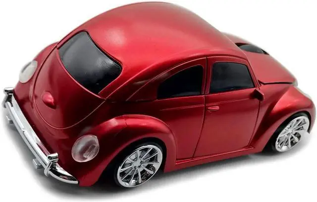 Alt view image 3 of 6 - Wireless Mouse, TDRTECH Cool Sports Car Shaped Mouse 2.4GHz Optical Gaming Mouse for Computer PC Notebook Laptop-Red