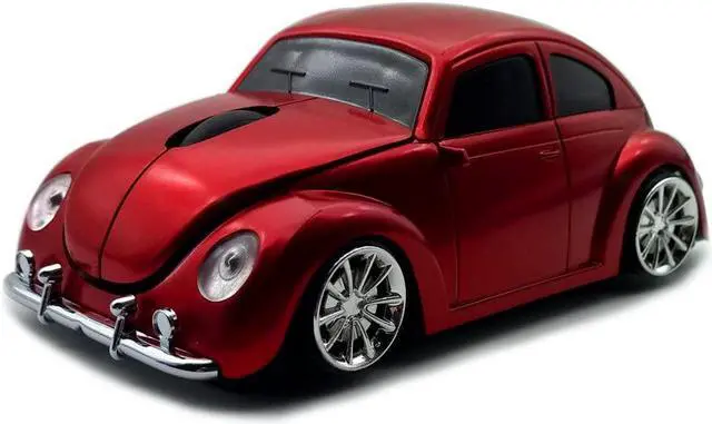 Main image of Wireless Mouse, TDRTECH Cool Sports Car Shaped Mouse 2.4GHz Optical Gaming Mouse for Computer PC Notebook Laptop-Red