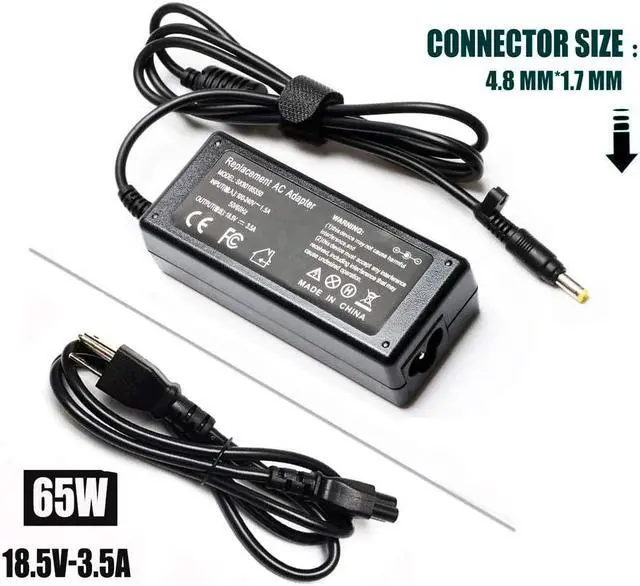 Alt view image 5 of 5 - DV6000 DV6500 DV6700 Laptop Charger for HP Pavilion DV1000 DV2000 DV4000 DV5000 DV8000 DV9000 DV9500 Series; Compaq Presario A900 C300 C500 Compaq Presario 510 515 610 C700 F500 F700 AC Adapter