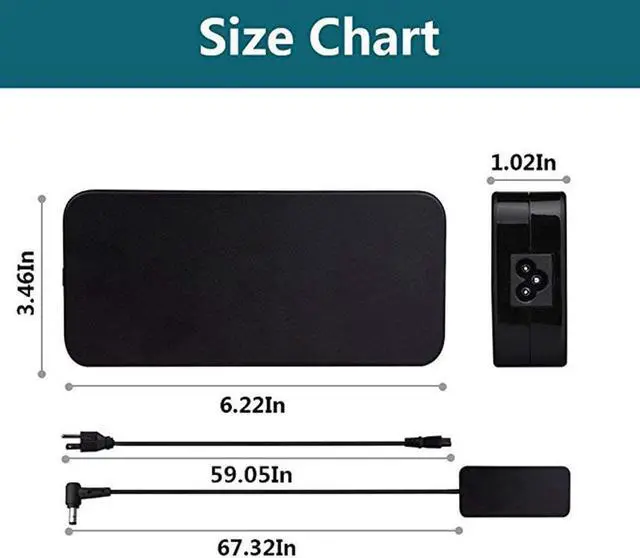 Alt view image 3 of 6 - New 180w Power Adapter ADP-180MB F FA180PM111 for ASUS Laptop G750JM G750JW G750JX G750JS-DS71 G752VL G75VW G75VX G75V G73SW G55VW G46VW G46 Laptop Charger AC Adapter Power Supply Cable Cord