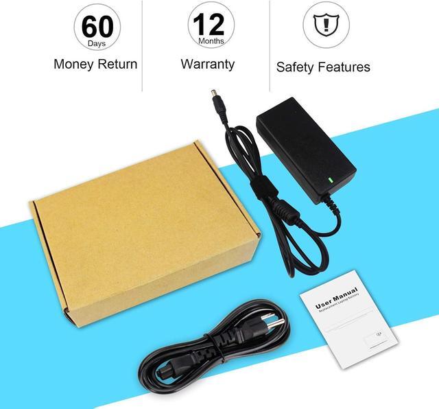 Alt view image 6 of 6 - 19V 3.42A 65W PA3714U-1ACA AC Laptop Charger for Toshiba Satellite C55 C55-A C655 C850 C50 L755 C855 L655 L745 P50 C855D C55D S55;Toshiba Portege Z30 Z930 Z830 with Power Supply Cord 5.5 * 2.5