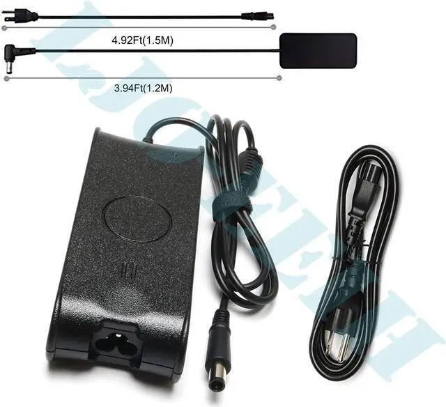 Alt view image 6 of 7 - 90W Laptop Charger Adapter Power Cord for Dell Inspiron 15 7537 7547 7548 M5010 M5030 N5030 N5040 N5050 15R 5520 5521 5537 N5010 N5110; Inspiron 3420 3520; Latitude E5420 E5430 E5440