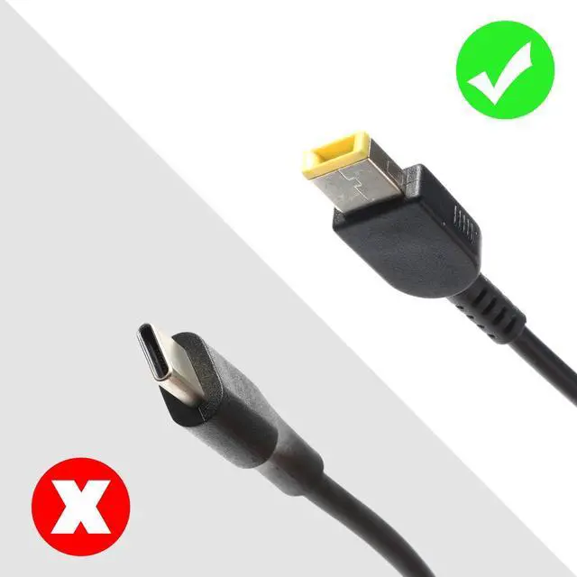 Alt view image 7 of 7 - 65W 20V 3.25A USB Tip AC Laptop Adapter Charger for Lenovo Thinkpad T470 T440 T460 G50-45 G50-80 G50-70 Z50-70 Z50-75 X250 E440 E450 E550 E560 for IdeaPad Yoga 2 11 13 2 Pro 0A36258 Power Supply Cord