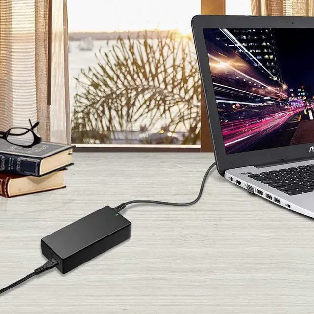 Alt view image 6 of 7 - POWSEED 90W Laptop Charger Universal Ac Power Adapter for HP Asus Acer Toshiba Dell Lenovo IBM Compaq Samsung Sony Fujitsu Gateway Notebook Ultrabook Chromebook DC 18.5V 19V 19.5V 20V
