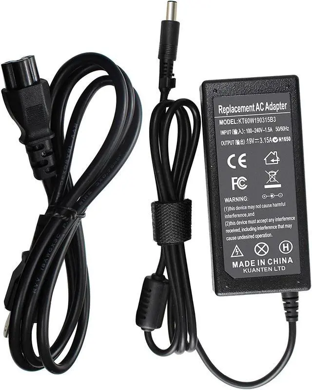 Main image of 60W 19V 3.15A laptop charger for Samsung NP300E4C NP300E4E NP300E5A NP300E5C NP300E5E NP300V5A NP305E5A NP305E7A NP305V5A NP350U2A NP350V5C NP355E5C NP355V5C NP365E5C