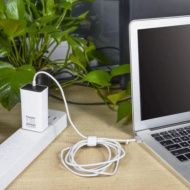 Alt view image 7 of 7 - Wakeach 85W Mini Charger for Macbook Pro Retina 15 inch ( Mid 2012-Mid 2015) T-tip Magnetic Magsafe 2 Power Supply Adapter mbp A1398 A1424 Charger Portable Travel Wall Laptop Charger
