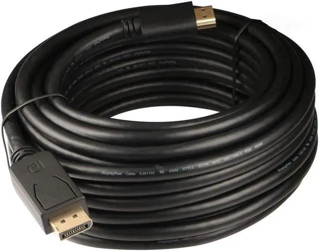 Main image of DisplayPort-DP to HDMI 4K Cable UVOOI Display Port to HDMI Cable 35 Feet Adapter 4K&3D Video/Audio 10.67M