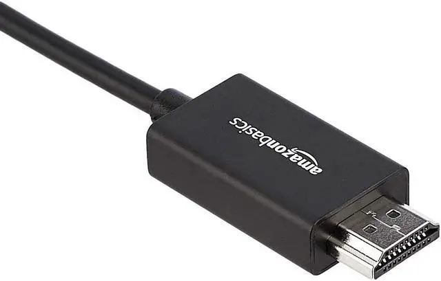 Alt view image 2 of 5 - Amazon Basics Premium Aluminum USB-C to HDMI Cable Adapter (Thunderbolt 3 Compatible) 4K@60Hz - 6-Foot