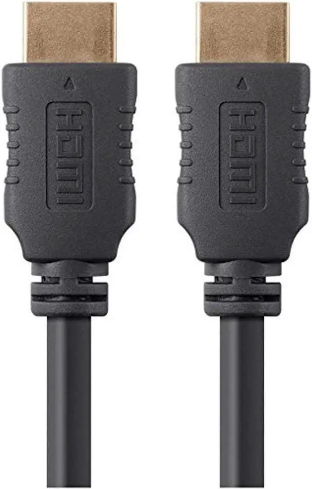 Alt view image 16 of 20 - Monoprice HDMI Cable - 1.5 Feet - Black | High Speed, 4K@60Hz, HDR, 18Gbps, YUV 4:4:4, 28AWG, Compatible with HD TV and More - Select Series