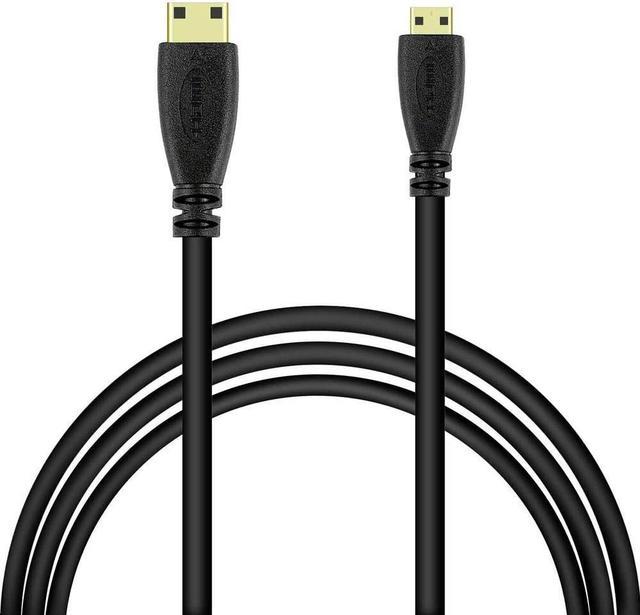 Cable micro HDMI a HDMI compatible de alta velocidad 4K para cámara Canon  EOS R6, M50 sin espejo, PowerShot G7 X Mark II, cámara digital PowerShot G9