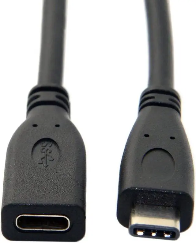 Alt view image 4 of 6 - USB Type C Cable for Laptop Tablet Mobile Phone USB-C to USB-C Data Cable USB Type C Extension Cable USB C to USB Adapter