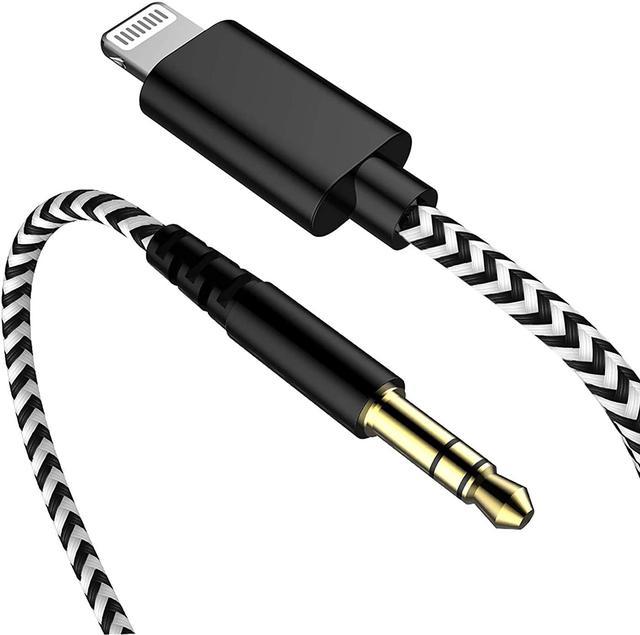 3.5mm Jack Male to Male Stereo Audio AUX Cable Cord Fr iPhone iPod Cellphone CAR 