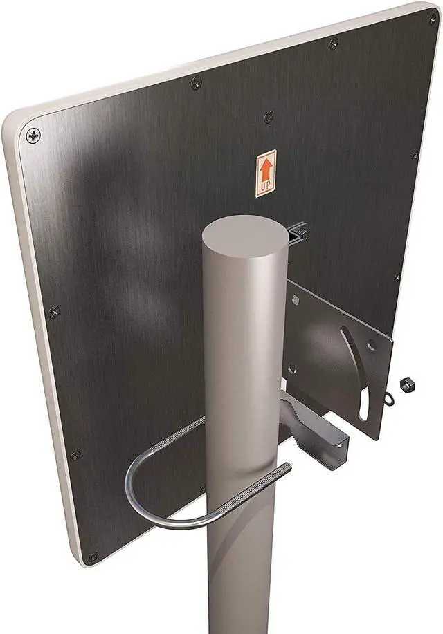 Alt view image 7 of 7 - Tupavco TP544 WiFi Panel Antenna (5GHz) (22dBi) Outdoor Directional (4900-5850 MHz) Wireless Network Signal (Pole Mast Mount) Weatherproof High-Gain Long Distance Range (N-Female Connector)