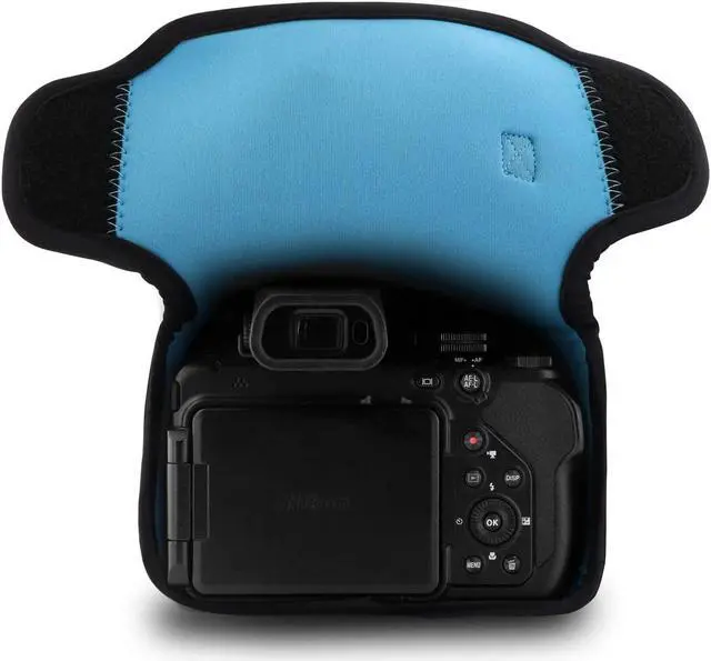 Alt view image 12 of 14 - Ultra Light Neoprene Camera Case Compatible with Nikon Coolpix P1000