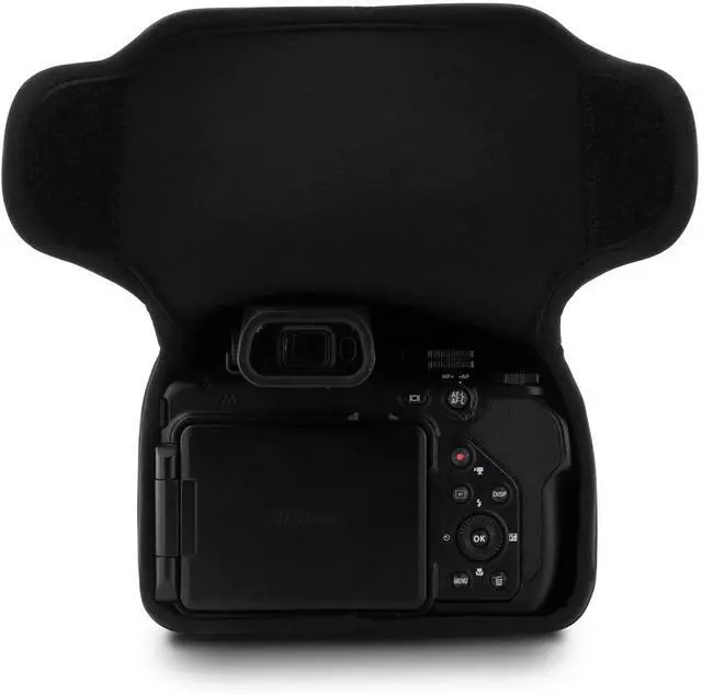 Alt view image 12 of 14 - Ultra Light Neoprene Camera Case Compatible with Nikon Coolpix P1000