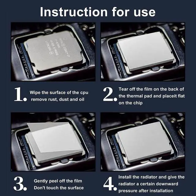 Alt view image 13 of 14 - Thermalright Thermal Pad 12.8 W/mK 120x120x1.5mm Non Conductive Heat Resistance Extreme Odyssey Silicone Thermal Pads for PC Laptop Heatsink/GPU/CPU/LED/SSD/PS4 Cooler (1.5mm)