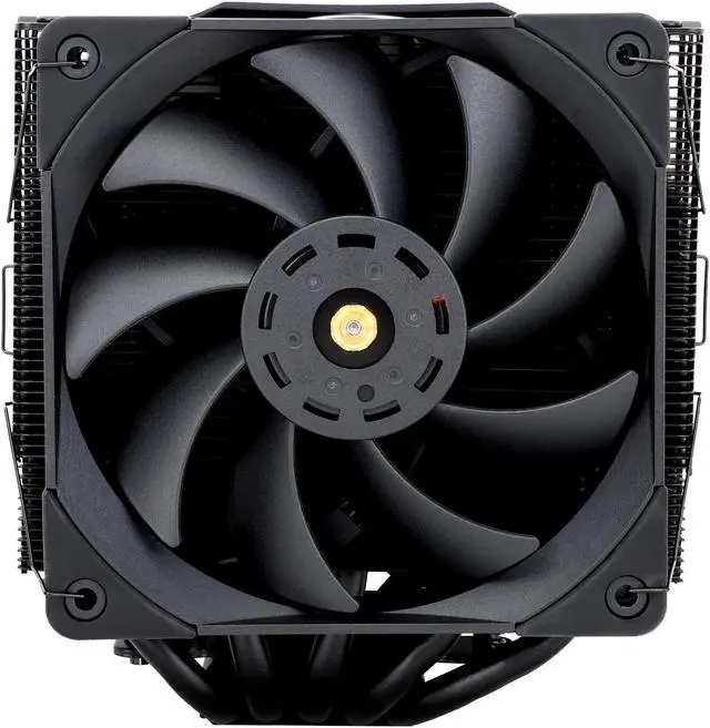 Alt view image 9 of 12 - FC140 Black CPU Air Cooler Dual Tower 5 Heat Pipe TL-D14X-B and TL-C12PRO-B PWM Fan Aluminium Heatsink Cover AGHP Technology for AMD AM4/Intel LGA 1150/1151/1155/1156/1200/2011/2066