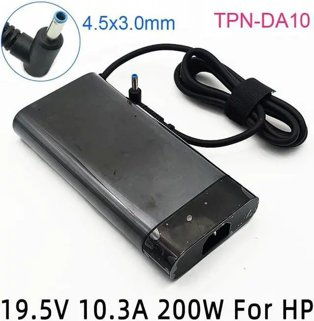 Alt view image 3 of 4 - 200W 19.5V 10.3A TPN-DA10 TPN-LA20 TPN-LA21 ADP-200HB B Laptop AC Adapter Compatible with HP Omen 15 17 zbook 15 17 Pavilion Gaming 15 17 Envy 15 2020 Laptop Charger 15-dh0005la L00818-850