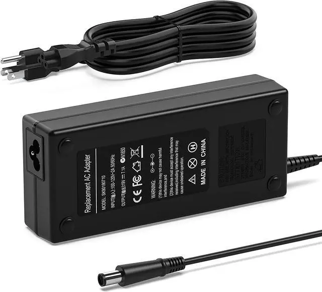 Main image of 135W AC Adapter Laptop Charger for HP 391174-001 384023 481420-001; HP DC7800 DC7900; HP Compaq Elite 8000 8200 8300 with Size 7.4mm 5.0mm Power Supply Cord Plug