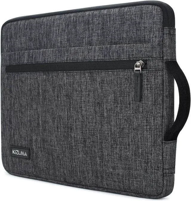 Main image of Laptop Tablet Sleeve 10 Inch Water-Resistant Computer Case Hand Bag for 9.7- 11 iPad Pro/10.2 iPad/10.9 iPad/10.5  Galaxy Tab/10.5 Surface Go 3/10.1  Smart Grey