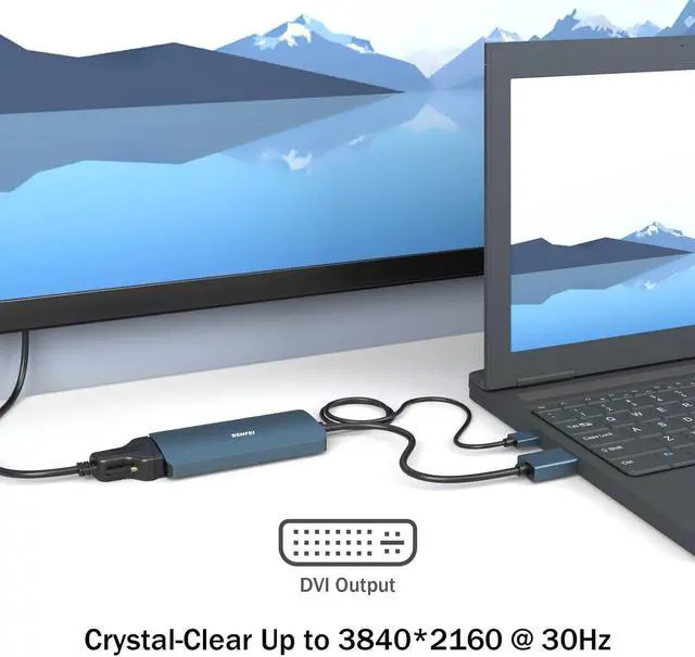 Alt view image 2 of 7 - BENFEI DisplayPort to DVI DVI-D Dual Link Adapter Supports 2K@60Hz, 1080P@60Hz