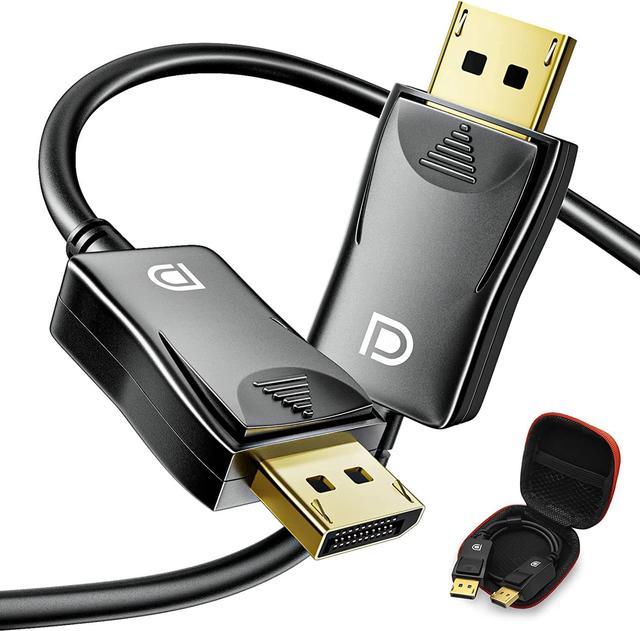 Câble DisplayPort 1.4 Ultra HD 8K mâle/mâle 3m Oléane key