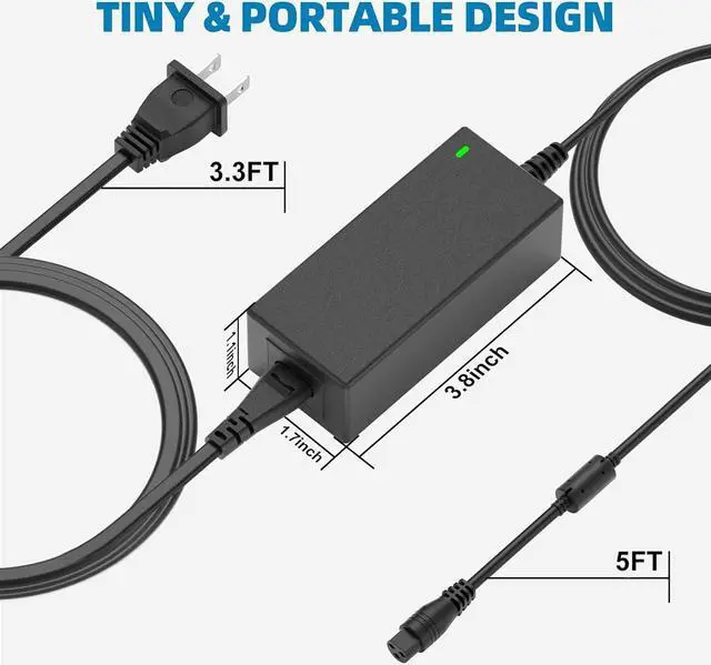 Alt view image 6 of 7 - 65W Universal Laptop Charger USB C for MacBook  HP   Chromebook   Sony Toshiba Gateway 18.5V 19V 19.5V 20V Computer Power Cord Supply AC Adapter 70W Max