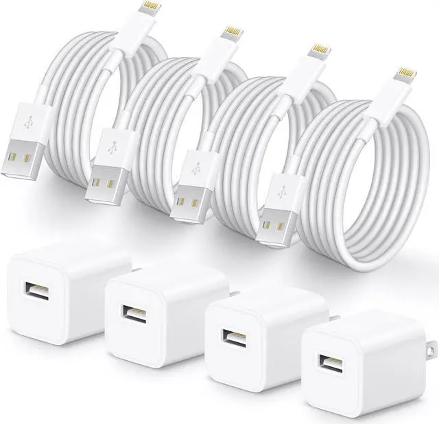 Main image of i Phone Lightning Charger[MFi Certified] Phone Charger USB with Charging Cord 6 ft i Phone Charger Cable for i Phone 14 13 12 11 Pro/Pro Max/SE 2022/8/7/XS/XR/X/i Pad (4- Pack)