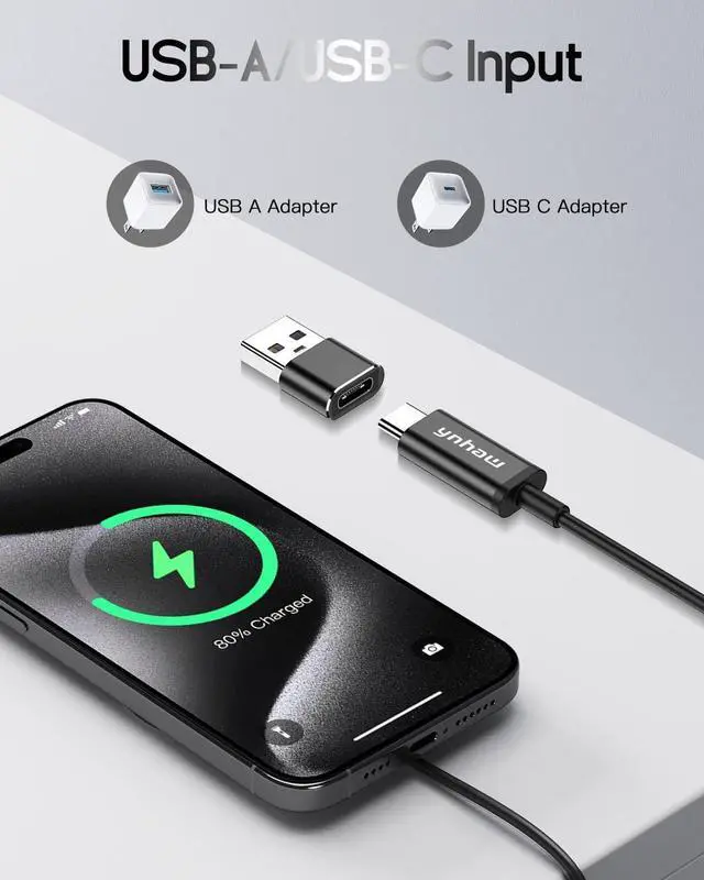 Alt view image 5 of 7 - for Mag-Safe Charger Magnetic Wireless Charger Made for iPhone 16/16 Pro/16 Pro Max/16 Plus/15/14/13/12 Series 15W Max Fast Mag Safe Charging Pad for  3 2 (Black)