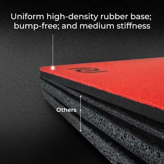 Alt view image 5 of 5 - ZOWIE G-SR-SE Rouge Gaming Mouse Pad for Esports