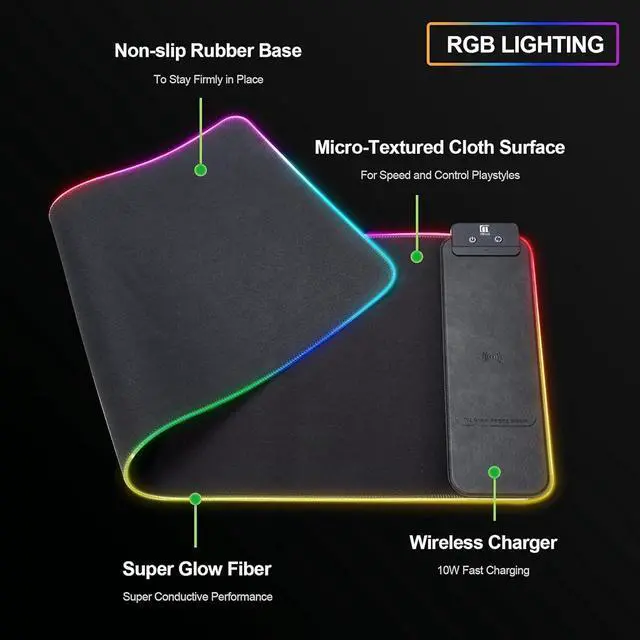 Alt view image 6 of 7 - Large Mouse Pad Full Desk XXL Extended Gaming Mouse Pad 35 X 15 Waterproof Desk Mat with Stitched Edges Non-Slip Laptop Computer Keyboard Mousepad for Office and Home Marble Design