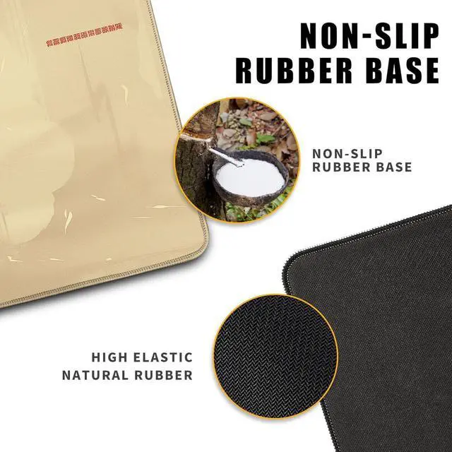 Alt view image 5 of 7 - Skull Mouse Pad Japanese Ukiyo-e Mouse Pad XL Anime Big Mouse Pads for Desk Large Gaming Large Mouse Pad for Men Desk Pad with Stitched Edges Non-Slip Large Computer Mat 31.5x11.8 in