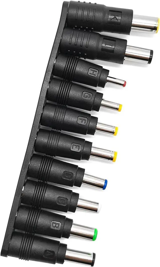 Main image of 10pcs DC Connector Jack Power Socket Universal DC Barrel Jack Adapter Compatible for   HP   Toshiba Sony Laptop Charger Power Supply Plug (5.5 x 2.1mm)