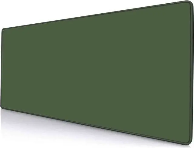 Main image of Large Gaming Mouse Pad XL Extended Mousepad Non-Slip Rubber Base Keyboard Mouse Mat Desk Pad for Work Game Office Home 31.5 x 11.8 in Olive Green