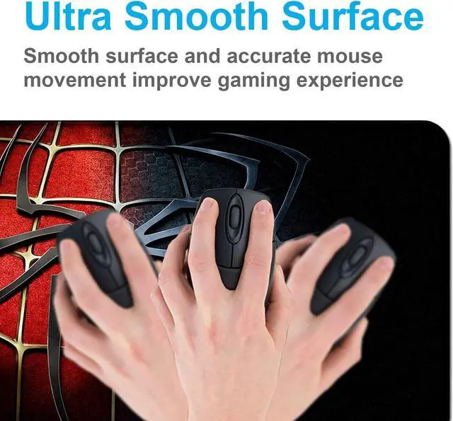 Alt view image 6 of 7 - Anime Large Lengthened Gaming Mouse Pad Keyboard Mouse Pad Desk Pad and Office Decor Accessories with Non-Slip Rubber Base and Durable Stitched Edges 35.4 x 15.7 x 0.12 Inches