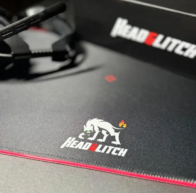 Alt view image 2 of 7 - Full Health RGB Gaming Mouse Pad | Extra Large Desk Mat | XXL Mousepad LED | Easy Clean Surface | Non-Slip Rubber Base | Extended Light Up Computer Office Mousepad |
