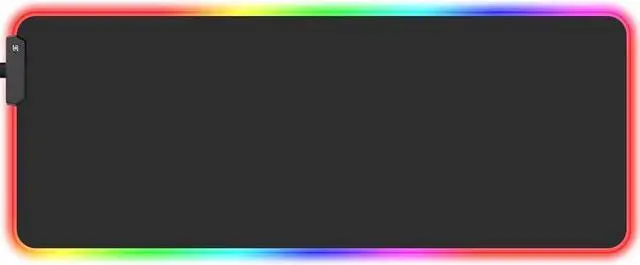 Main image of XL Gaming Mouse Pad RGB Black XXL Mouse Mat(800 x 300 MM) Big LED Mousepad(31.5 x 11.8 inches) Extra Large Desk Mat
