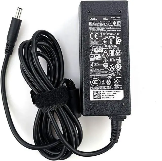 Alt view image 2 of 4 - Genuine 45W AC Adapter Charger for  Inspiron 15 3000 5000 7000 Series 3500 3510 3520 3525 3530 3535 3573 3580 3584 3585 3593 3595 5502 5505 5515 5518 5559 5566 5568 5575 5584 5590 7506 7568 Laptop