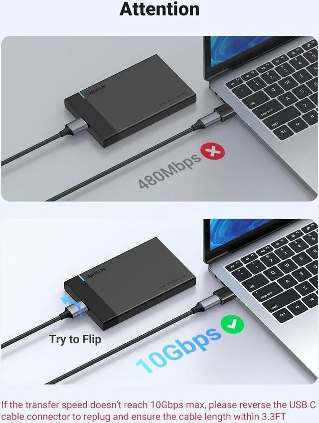 Alt view image 5 of 7 - USB to USB C Adapter 3Pack 10Gbps USBC Female to USBA Male Adapter Type C Charge Converter for iPhone 16 15 14 13 Plus Pro Max iPad Air Mini 6 7  Galaxy S25  Watch Black