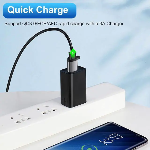 Alt view image 4 of 7 - USB C Female to USB Male Adapter 3 Pack OTG Converter Type C to USB A Charger Cable Converter Compatible for  Watch iPhone 16 15 14 13 AirPods 3 MacBook  S24 Nintendo Switch Car