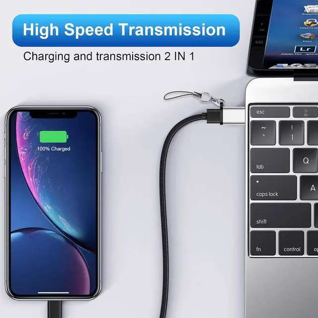 Alt view image 7 of 7 - USB C Female to USB Male Adapter 3 Pack OTG Converter Type C to USB A Charger Cable Converter Compatible for  Watch iPhone 16 15 14 13 AirPods 3 MacBook  S24 Nintendo Switch Car