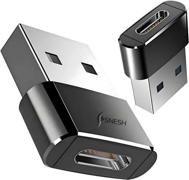 Main image of -2 Pack USB-C Female to USB Male Adapter USB C to USB A Adapter Compatible with Mbook Notebook Tablet Smartphone Such as  Galaxy