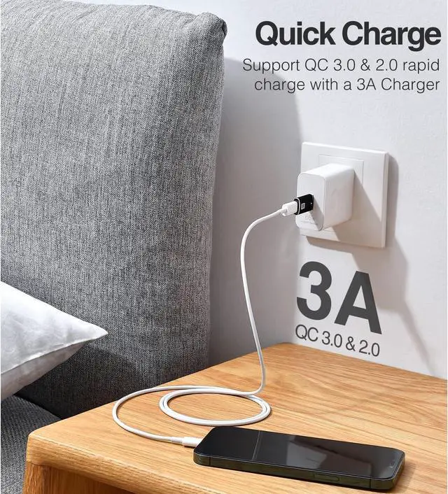 Alt view image 4 of 7 - [10Gbps] USB C Female to USB Male Adapter USB 3.1 A to USB C Adapter SuperSpeed Data Sync Compatible with iPhone 16/ iPhone 15 Plus Pro Max Type-C Earphone Laptop Charger Quest Link- Black