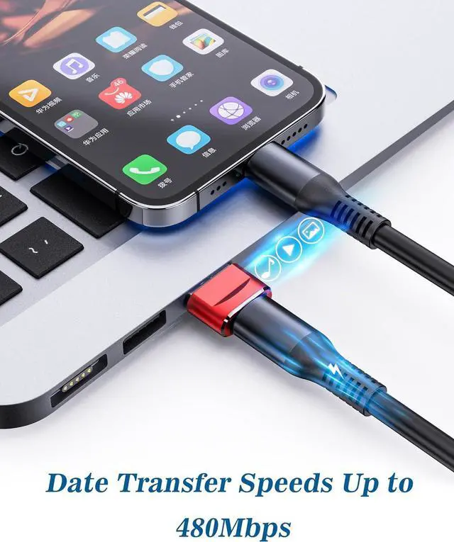 Alt view image 2 of 7 - USB to USB C Adapter 4 Pack USB C Female to A Male Charger Type C Converter for Apple Watch Ultra iWatch 7 8 SE iPhone 14 13 12 15 Pro Plus Max Mini AirPods iPad Air Samsung Galaxy S23 S22