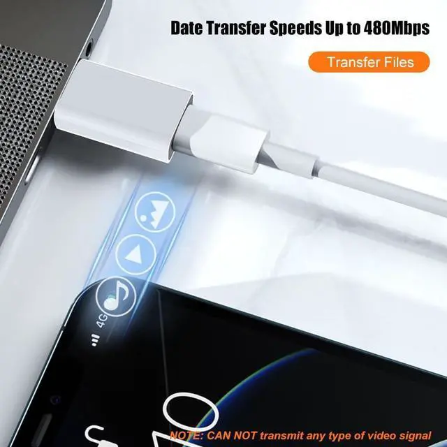 Alt view image 5 of 7 - USB to USB C Adapter for Car USB Port Support CarPlay USB Wall Plug USB Type-C Female to USB-A Male Adapter Work with Apple Watch iPhone 16 15 14 13 12 Pro Max Mini SE iPad Galaxy Pixel 9 8 7 6