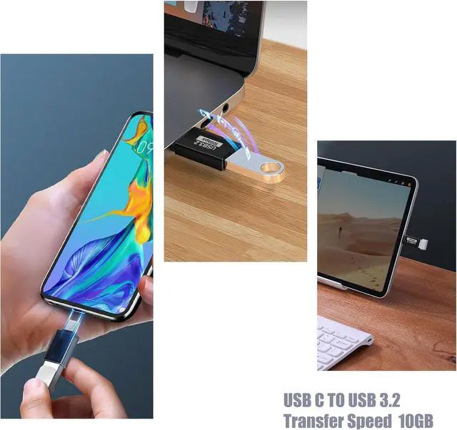 Alt view image 4 of 6 - ?????????? ???????????????? Usb3.1 to USB C Adapter.USB Type C Male to USB 3.1 Female OTG Converter.Usbc to USB Adapter for iPhone 15 Pro Max Plus MacBook Pro Air  Galaxy ipad
