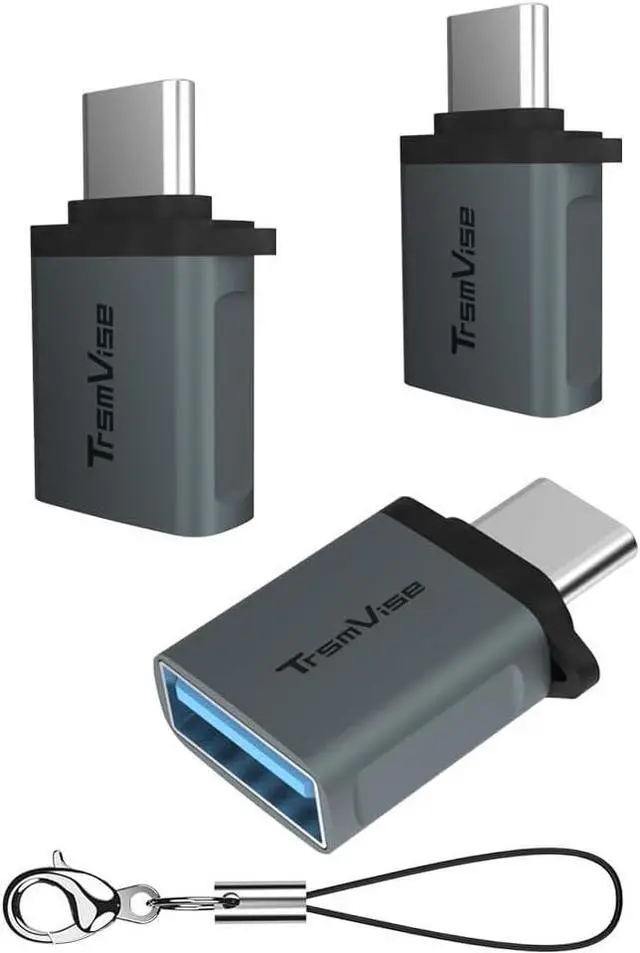 Main image of USB C to USB Adapter [3 Pack] USB C Male to USB 3.0 Female Adapter USB C OTG Adapter Converter for  MacBook Pro Air iPad Pro iPhone 15 and More Type C or Thunderbolt 4/3 Devices